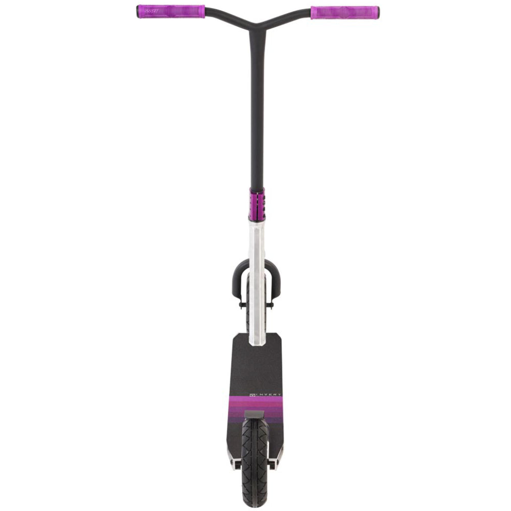 Invert Supreme Taunt Raw / Pink / Purple Dirt Scooter Steel Y-Bar