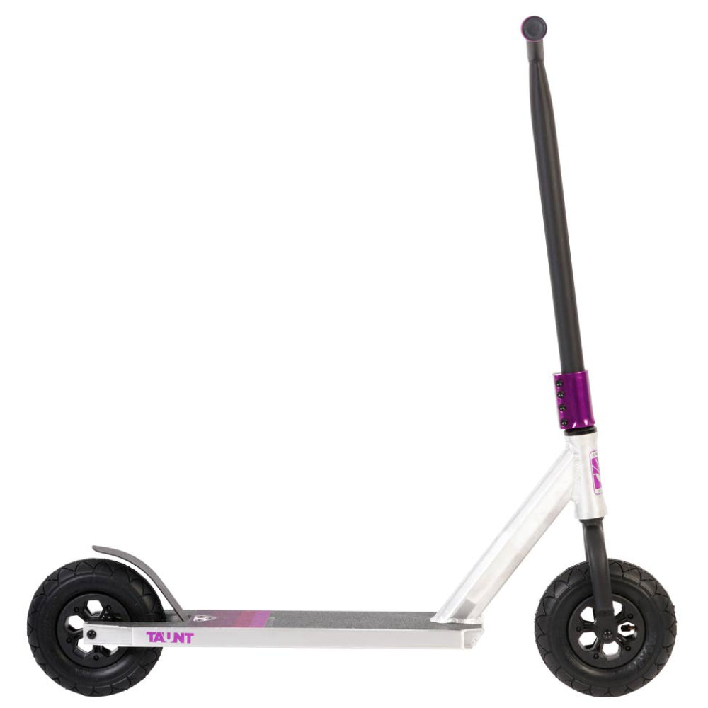 Invert Supreme Taunt Raw / Pink / Purple Dirt Scooter Aluminium Deck