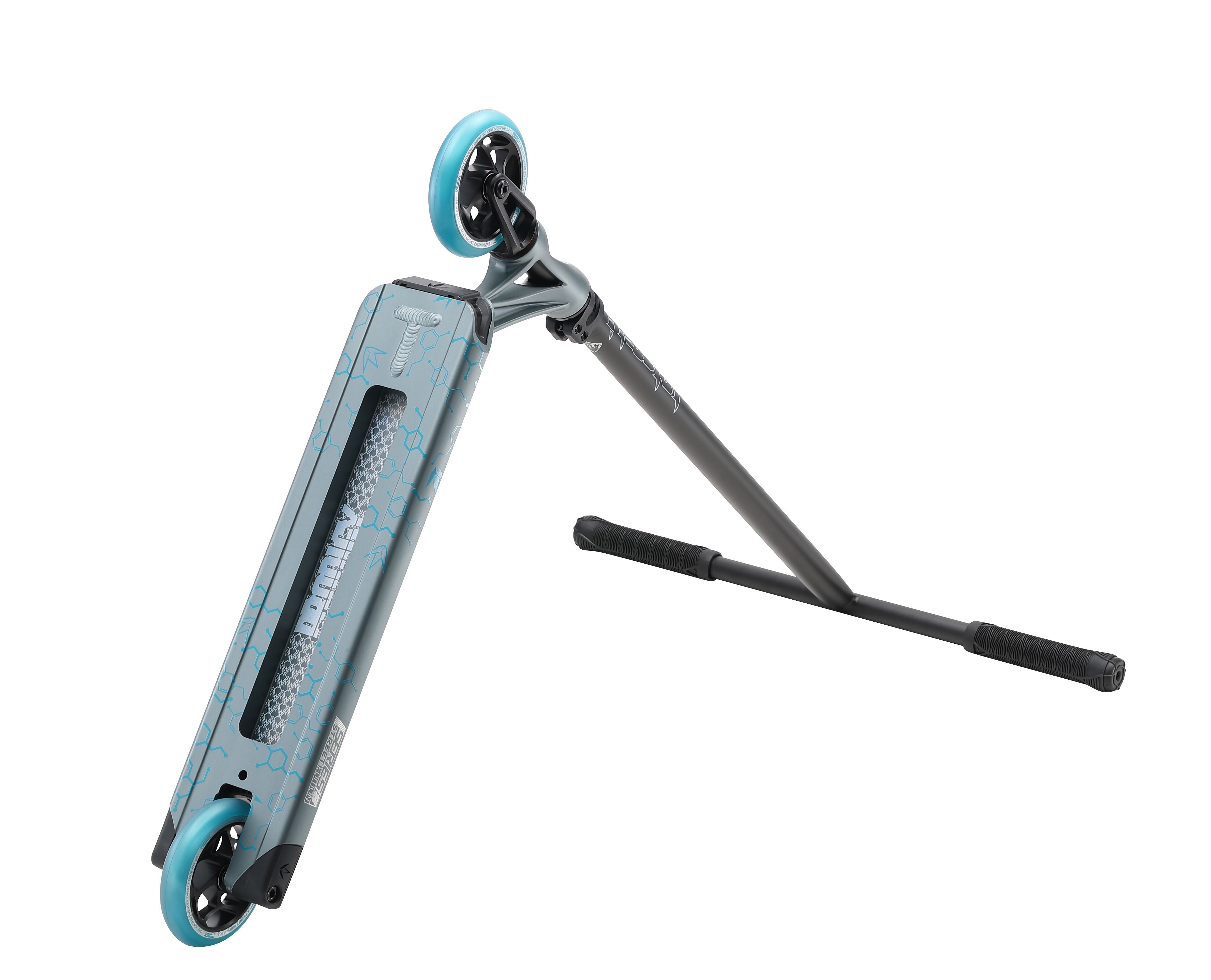 Envy Prodigy S8 Street Edition - Scooter Complete Grey Teal Bottom View