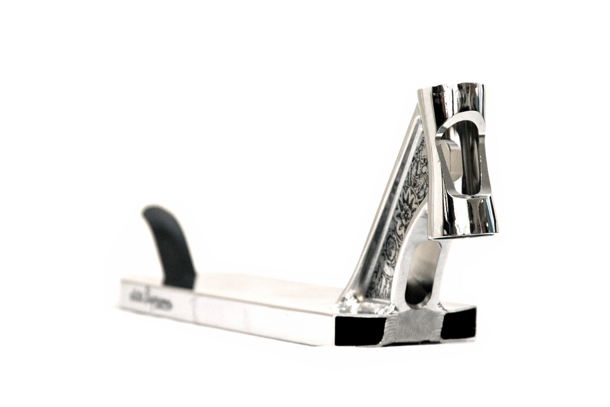 Scooter deck for freestyle scooter, Silver