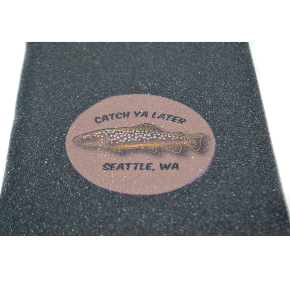 Trynyty Jackson Burklund Signature Griptape V2 - Scooter Griptape Angle Close Up