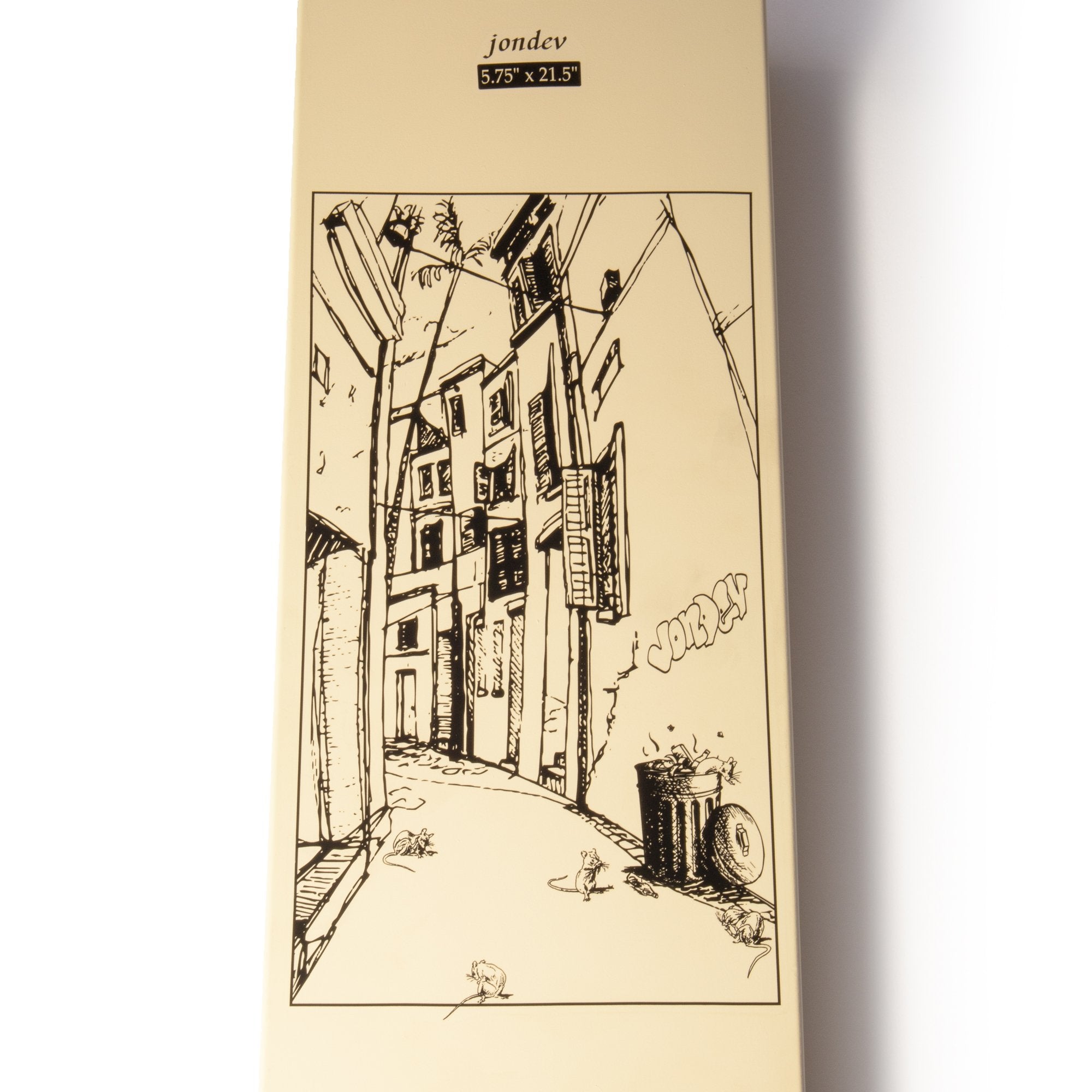 North Scooters Jon Dev Signature - Scooter Deck Bottom Deck Design