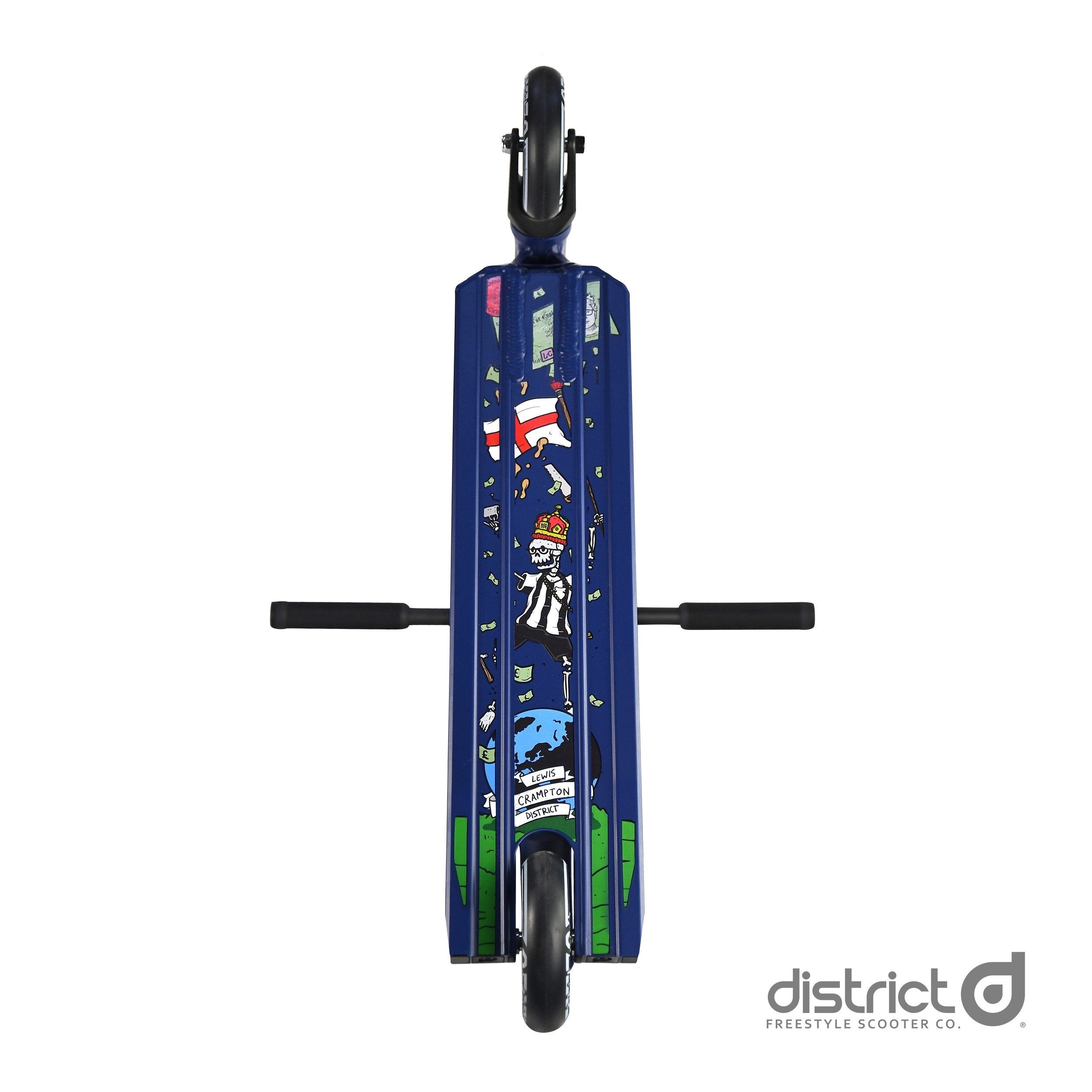 District C50 Lewis Crampton - Scooter Complete Bottom Deck Design