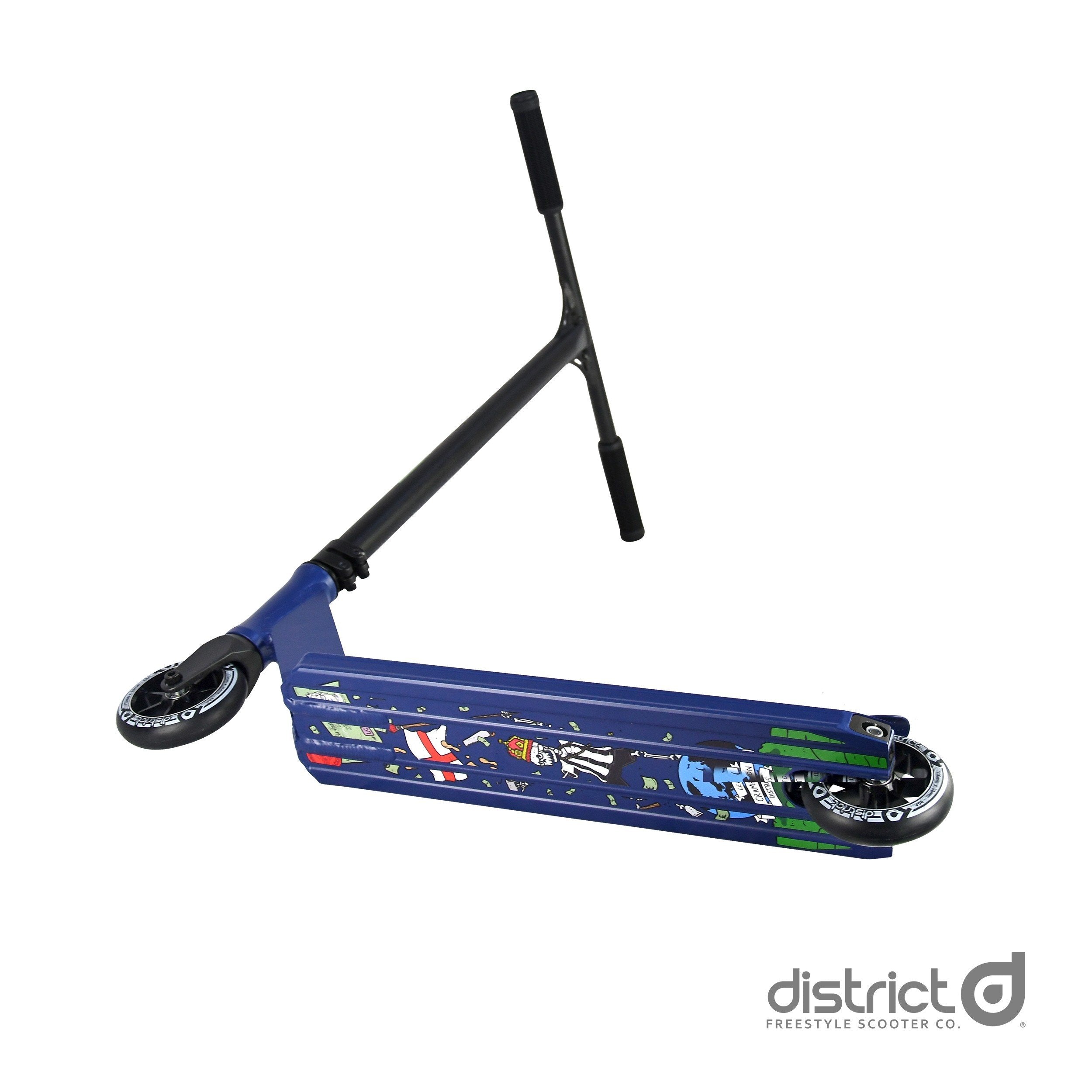 District C50 Lewis Crampton - Scooter Complete On the floor View