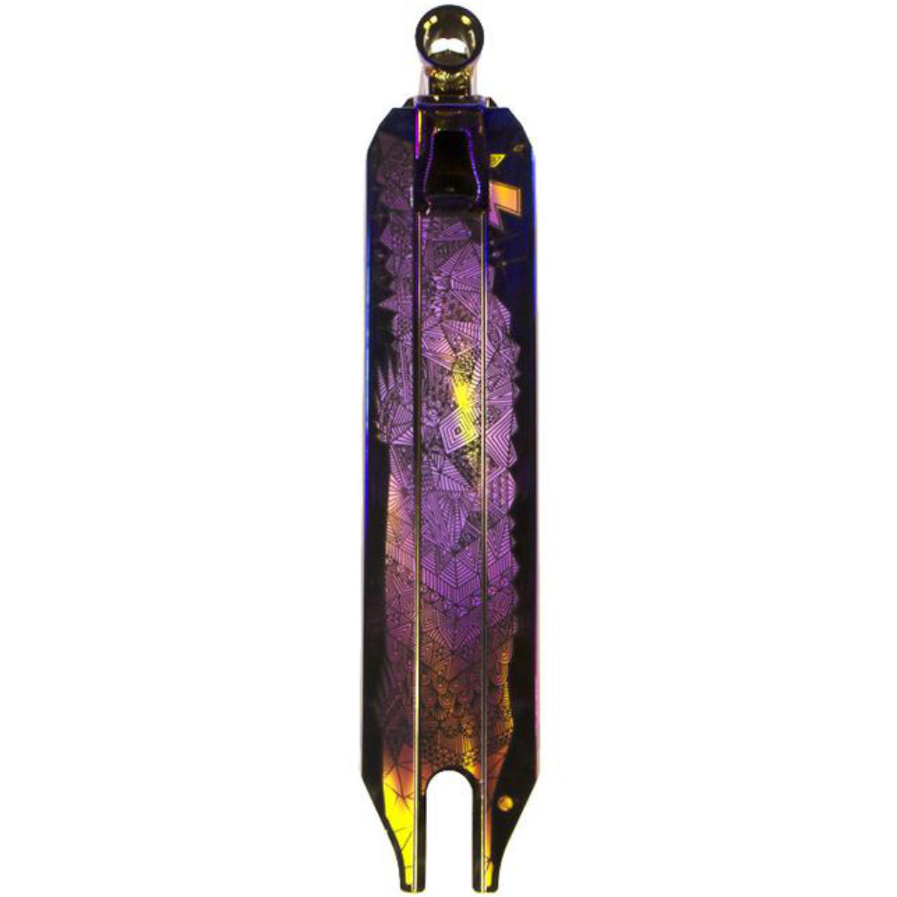 Lucky Covenant - Scooter Deck NeoPurple Bottom Deck Design