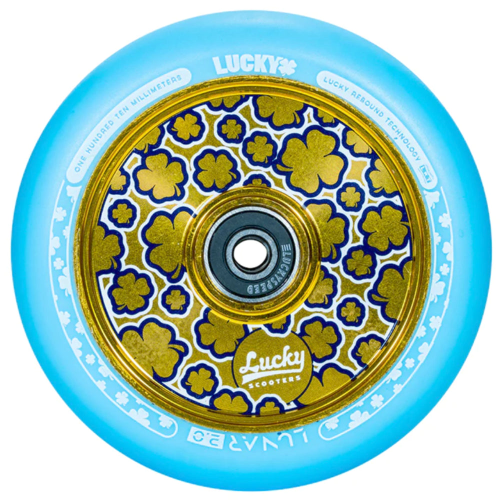 Lucky Lunar Cloverfield 110mm (PAIR) Scooter Wheels Versus Pro Shop