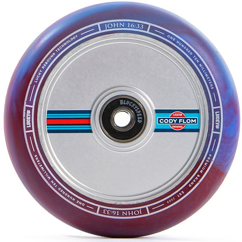 Lucky Lunar Cody Flom V3 Signature 110x26mm (PAIR) - Scooter Wheels