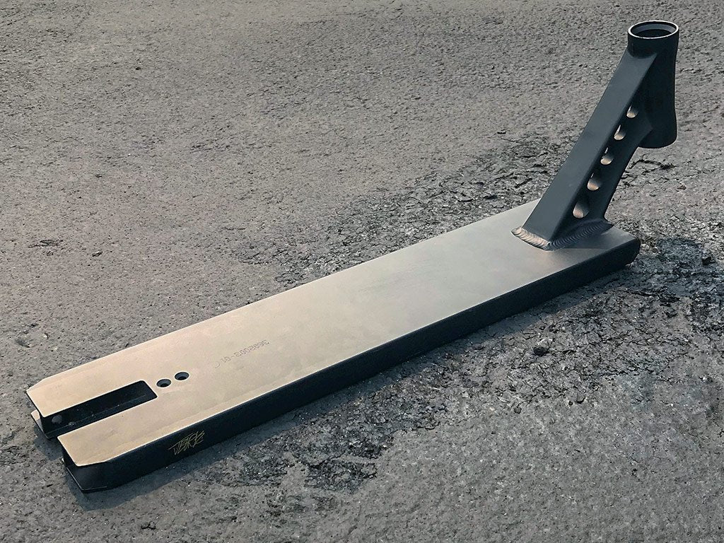 Lucky EVO Jackson Burklund Signature - Scooter Deck Angle View