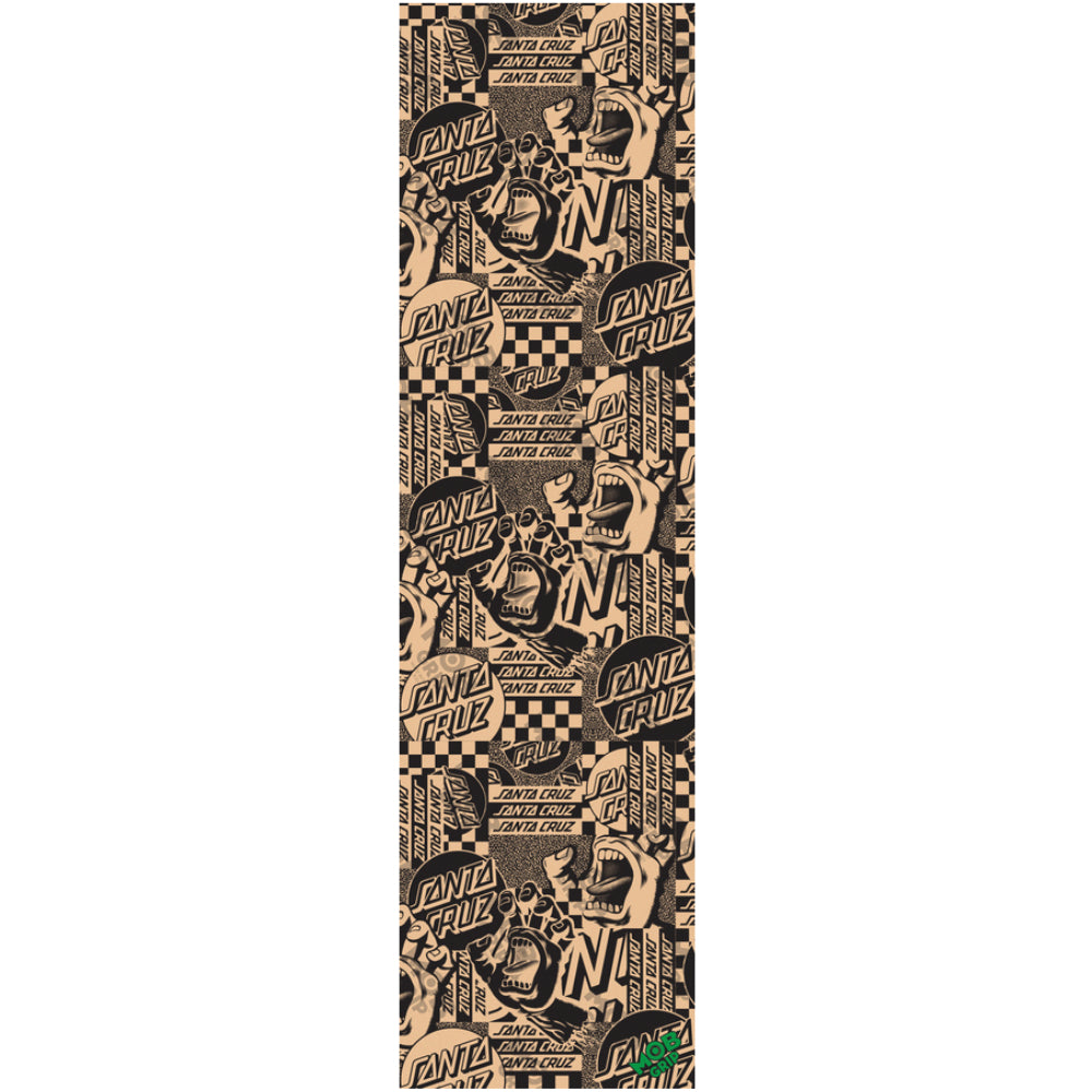 MOB SC Flier Collage Hand Clear Skateboard Griptape