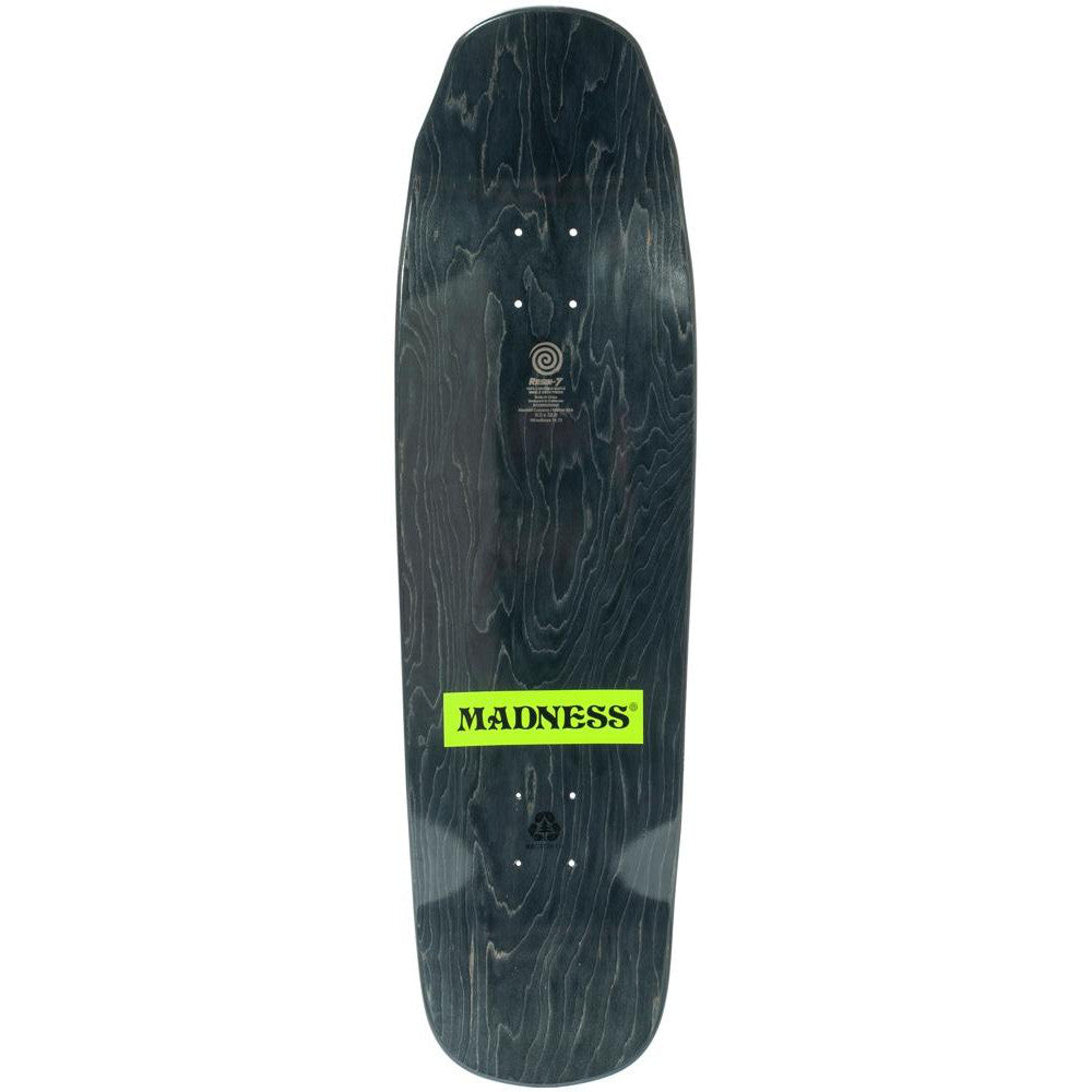 Madness Mind Universe R7 Yellow 9.0 - Skateboard Deck Top
