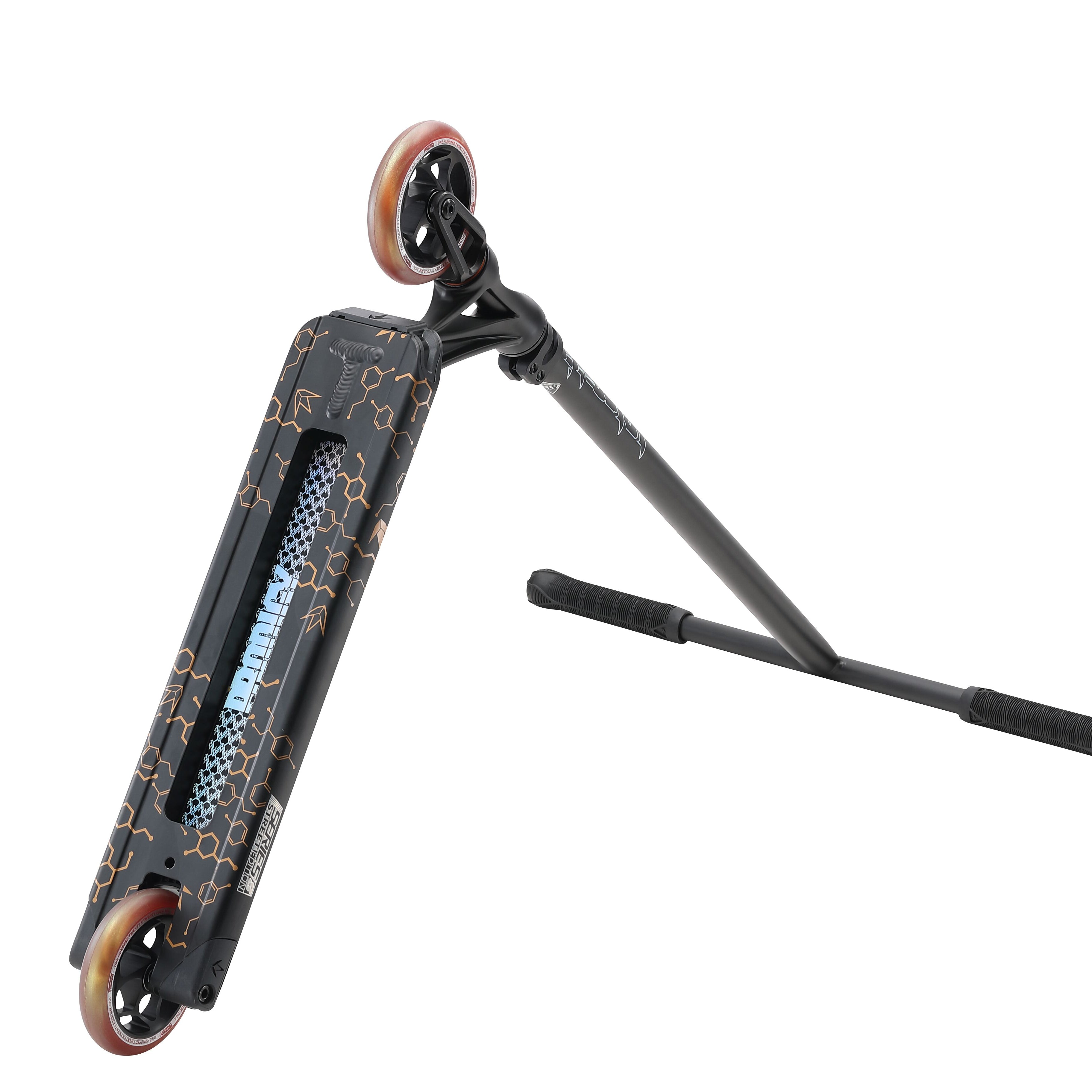 Envy Prodigy S8 Street Edition - Scooter Complete Black Gold Bottom View