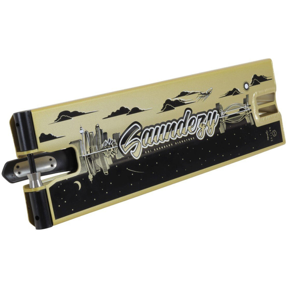 Native Advent Refined Kai Saunders 5.75"x21.5" - Scooter Deck Back Angle Design