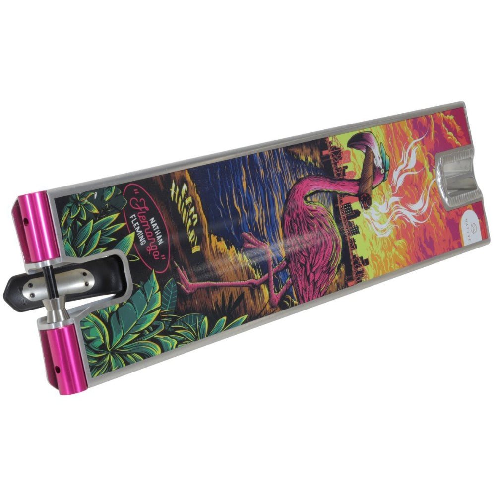 Native Advent Refined Nathan Fleming - Scooter Deck Back Angle Design