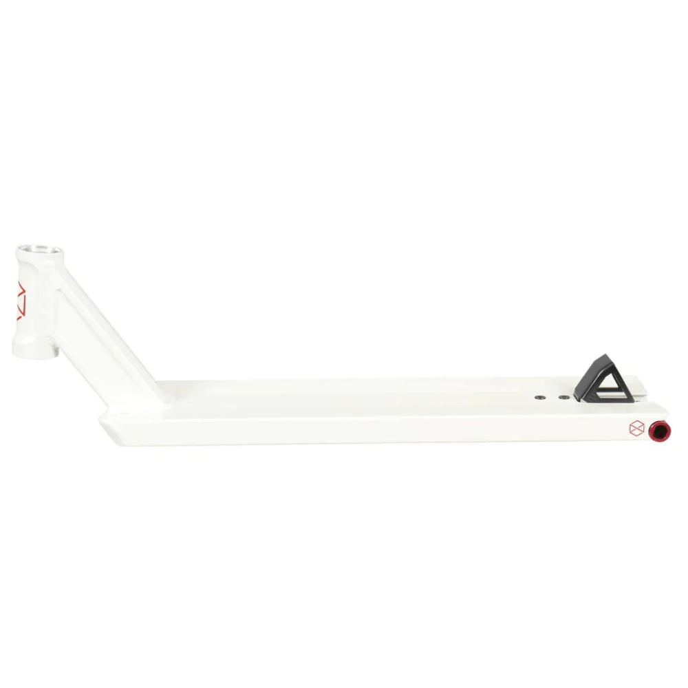 Native Cargo White / Red Street Freestyle Scooter Deck Side Fender