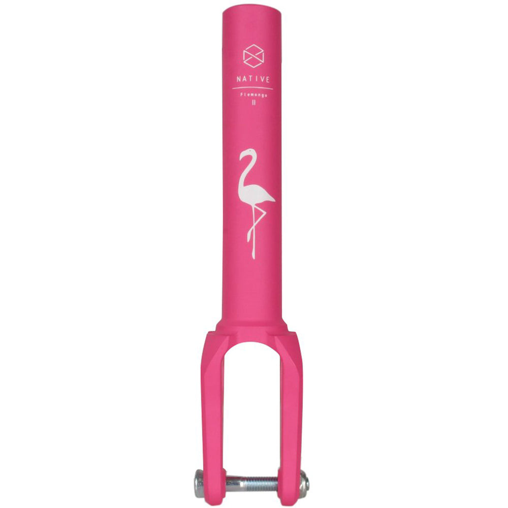 Native Flemongo 2 Pink - Scooter Fork Front