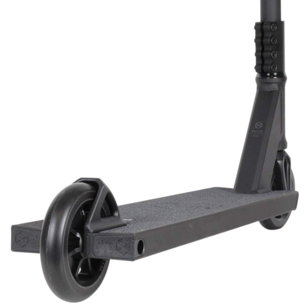 Native Stem Black Freestyle Street Scooter Complete Fender Boxed Ends