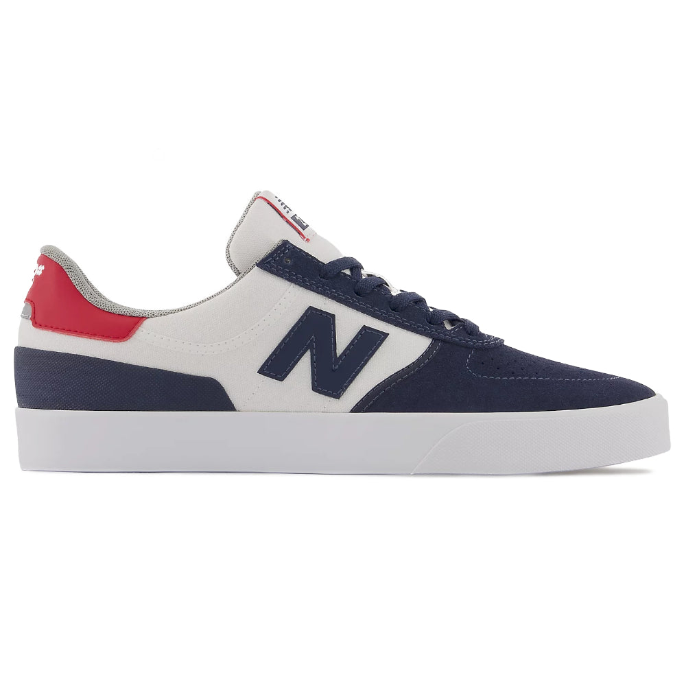 New Balance Numeric 272 White Navy Shoes Outside Logo