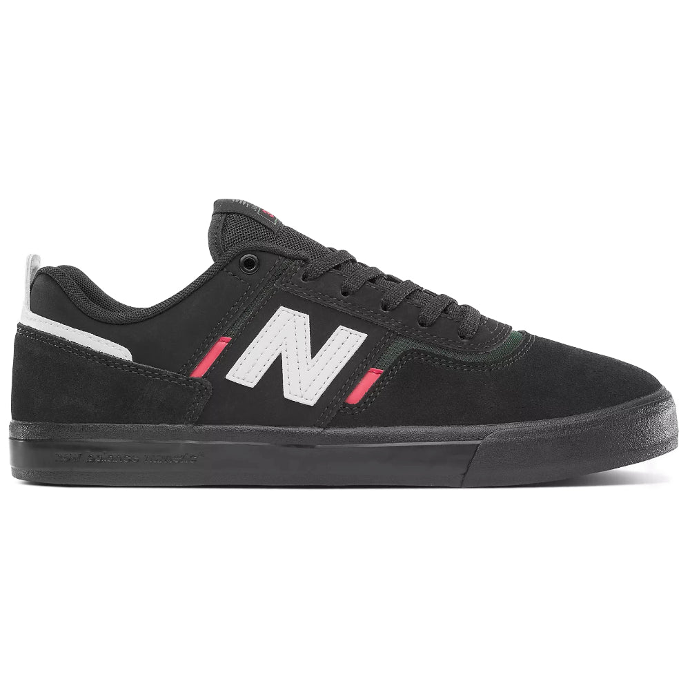 New Balance Numeric 306 Jamie Foy Black / Red Shoes Outside Logo