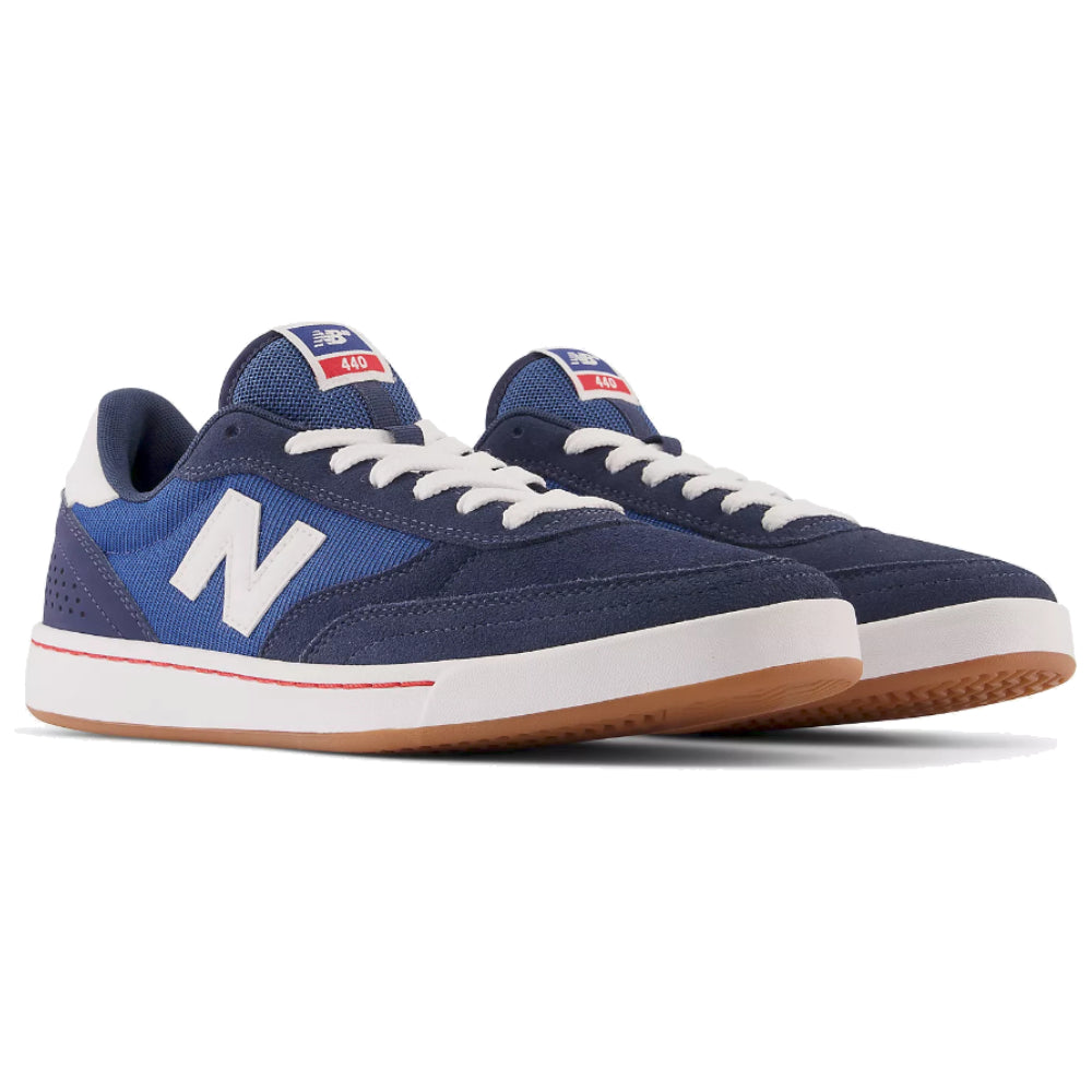 New Balance Numeric 440 Navy Blue With White Shoes Pair