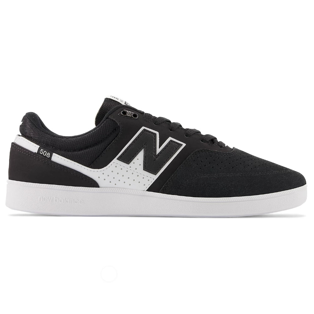 New Balance Numeric Brandon Westgate 508 Black White Shoes Outside Logo