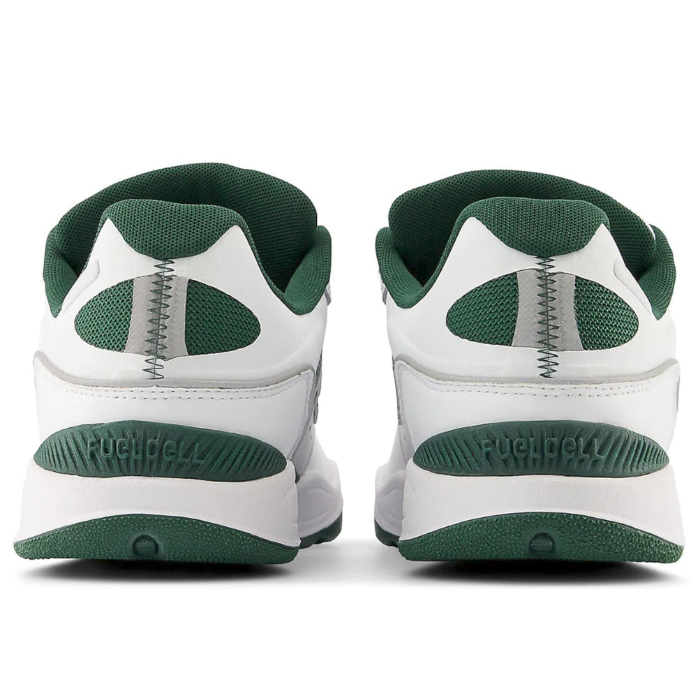 New Balance Numeric Tiago Lemos 1010 White Green Shoes Back Fuelcell Logo