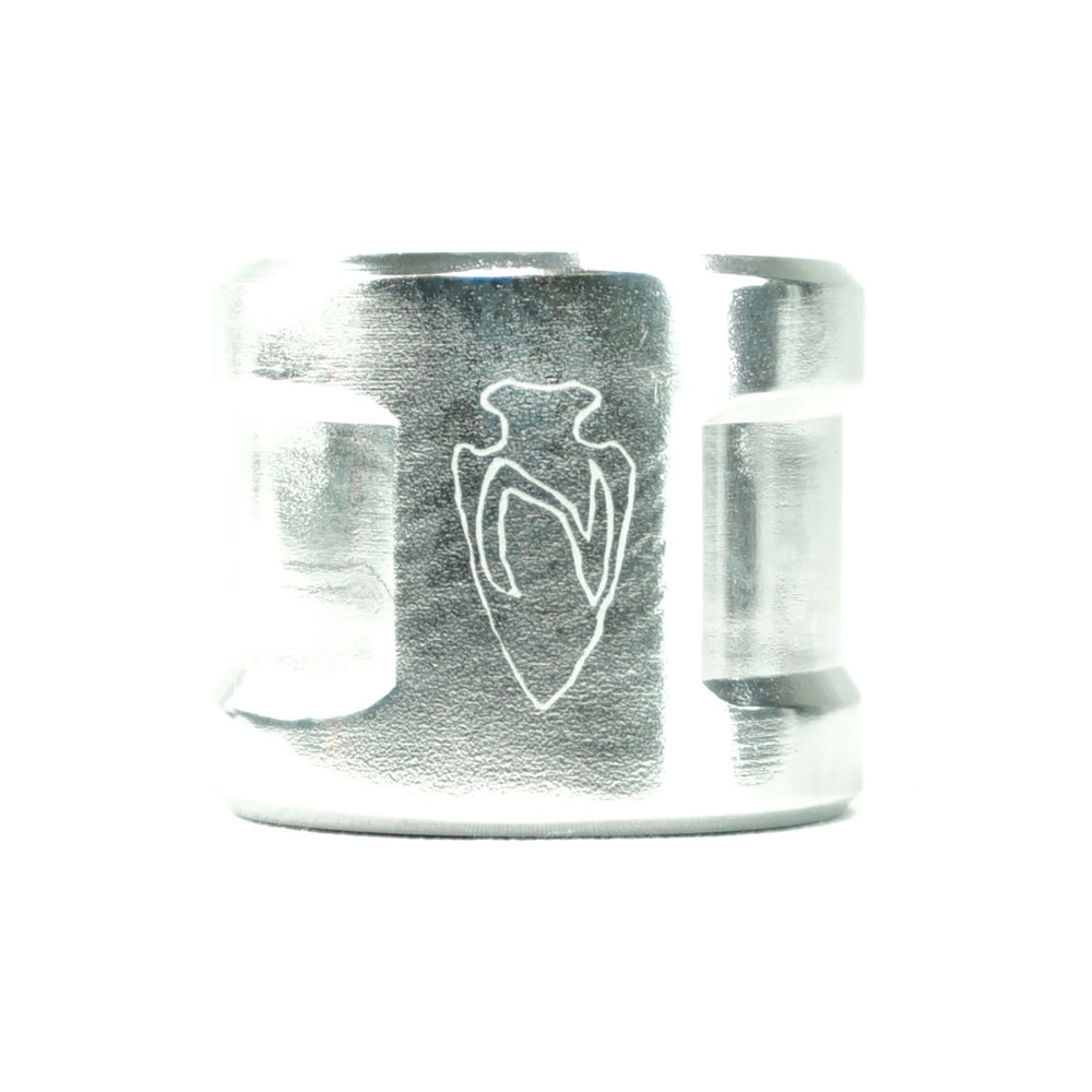 North Scooters Axe - Scooter Clamp Silver Front