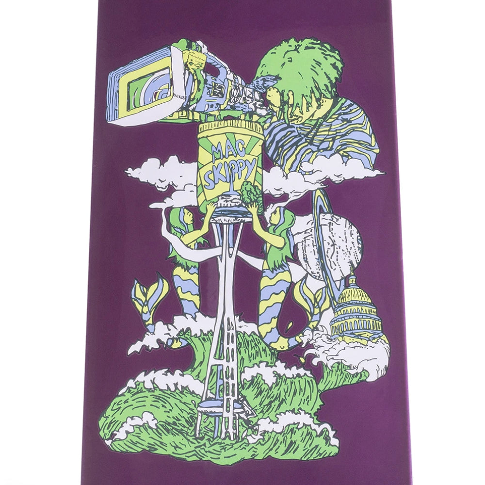 North Scooters Horizon Skippy Signature Freestyle Street Scooter Deck Bottom Design