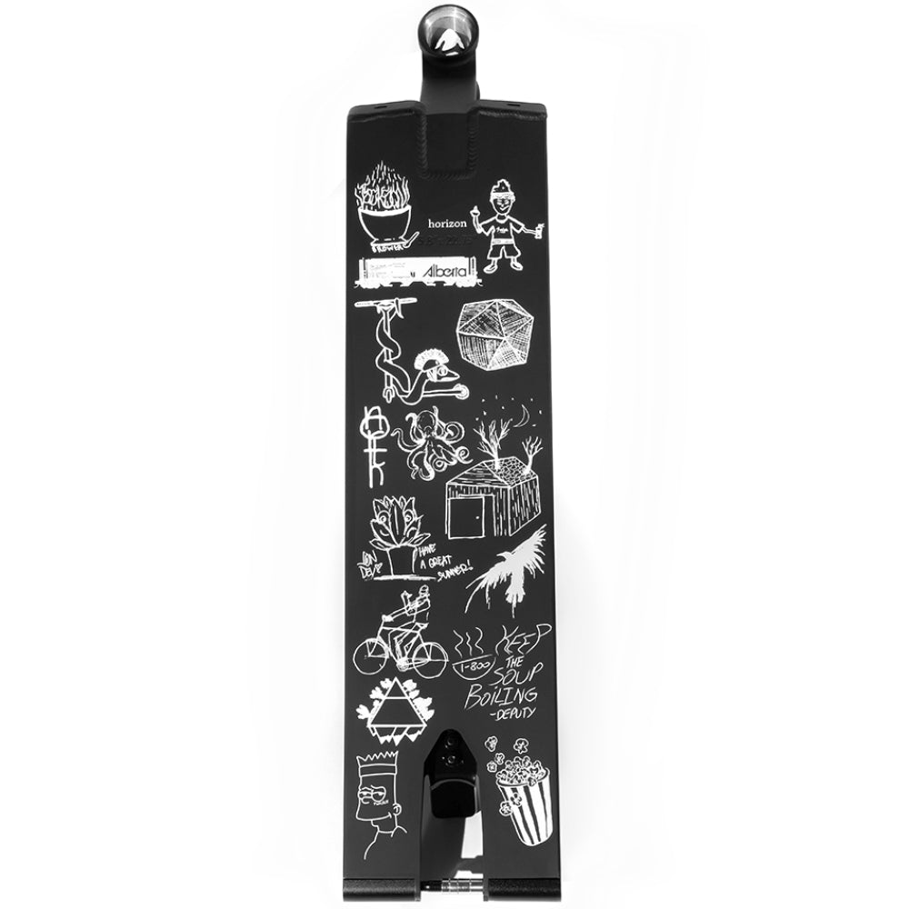 North Scooters Horizon Team Edition - Scooter Deck Bottom Deck Design