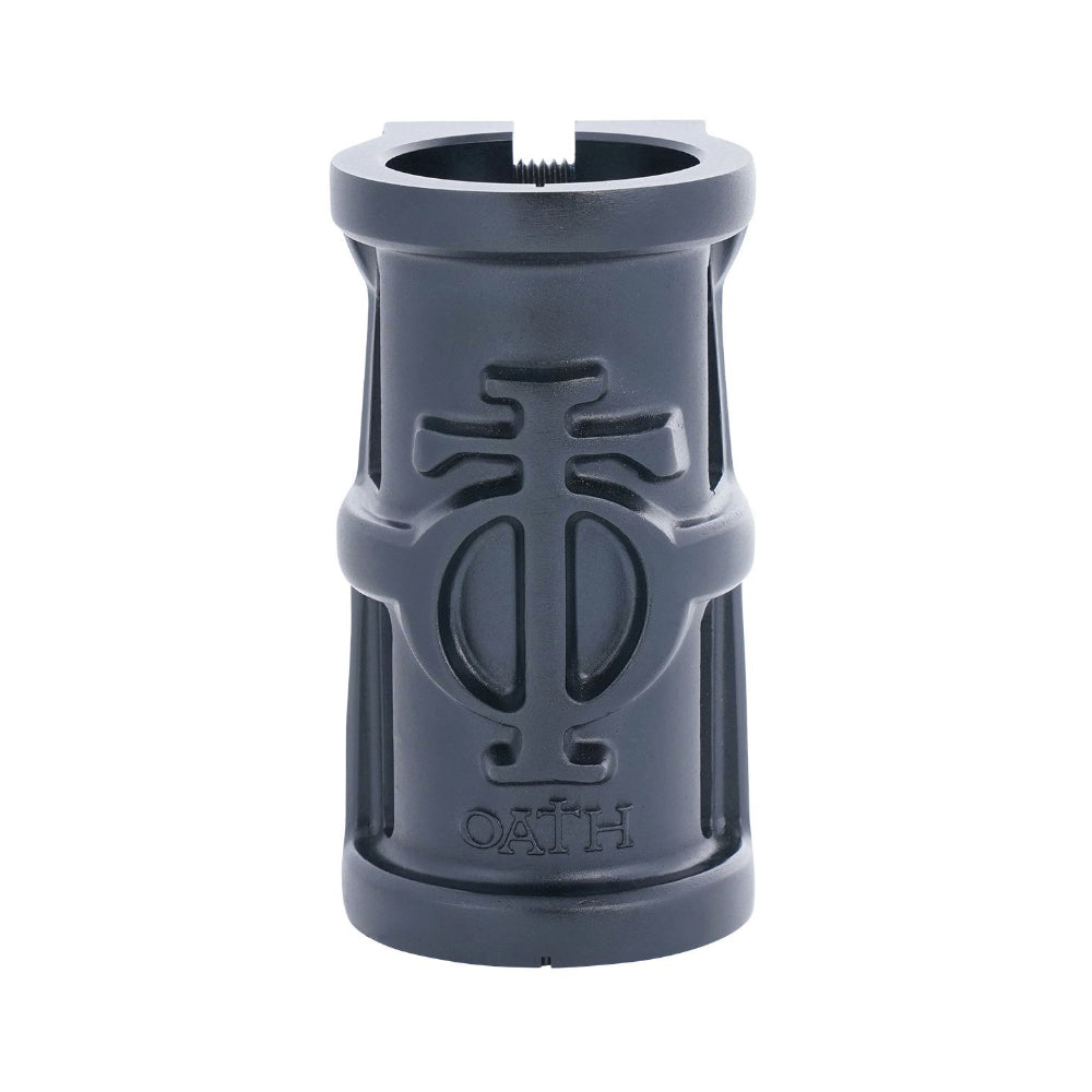 Oath Cage SCS V2 - Scooter Clamp Anodize Satin Black Front