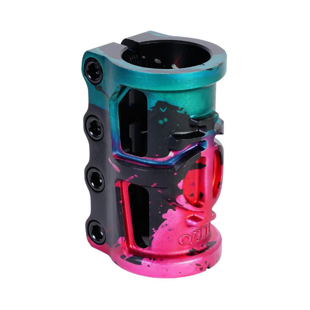 Oath Cage SCS V2 - Scooter Clamp Green Pink Black