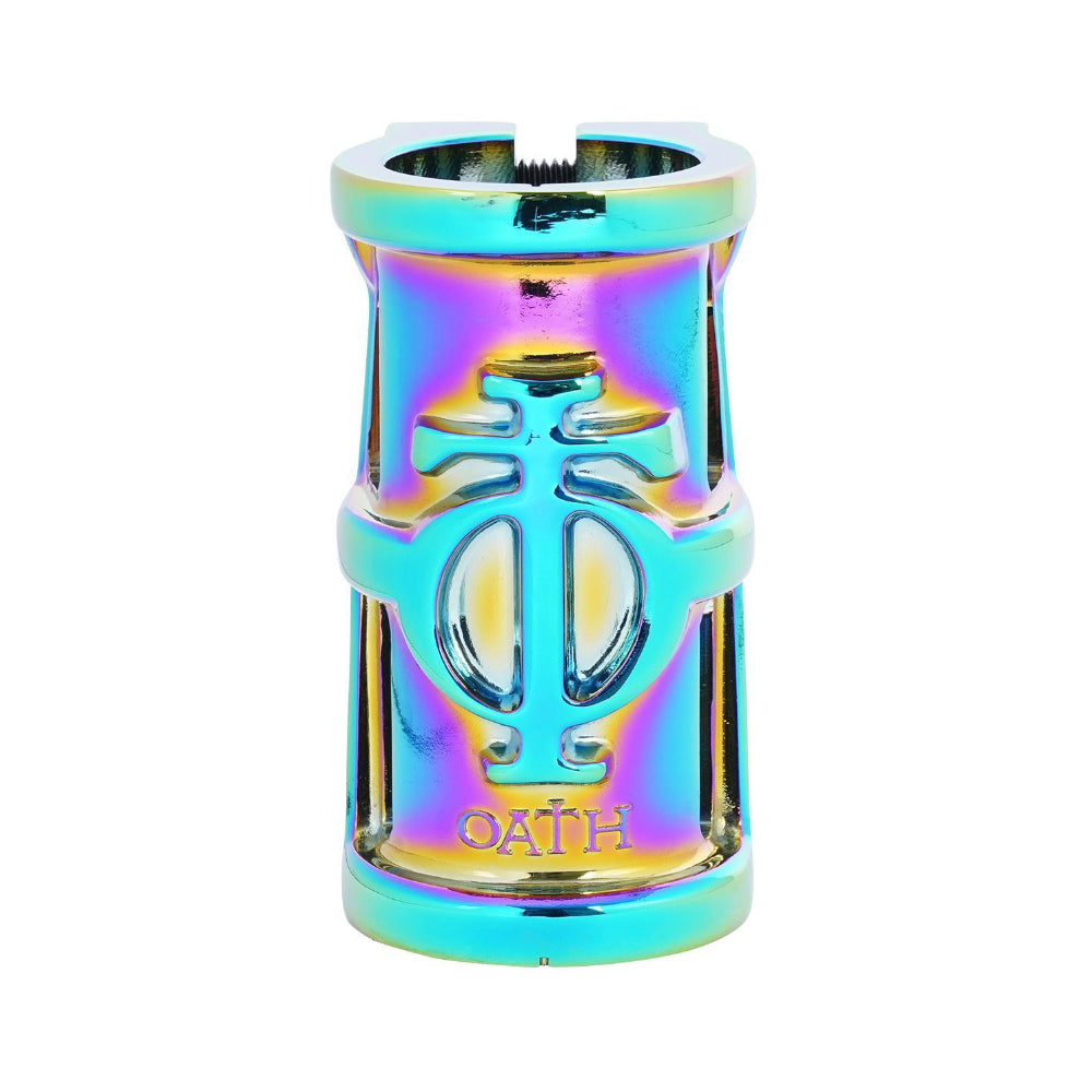 Oath Cage SCS V2 - Scooter Clamp Neo Chrome Front