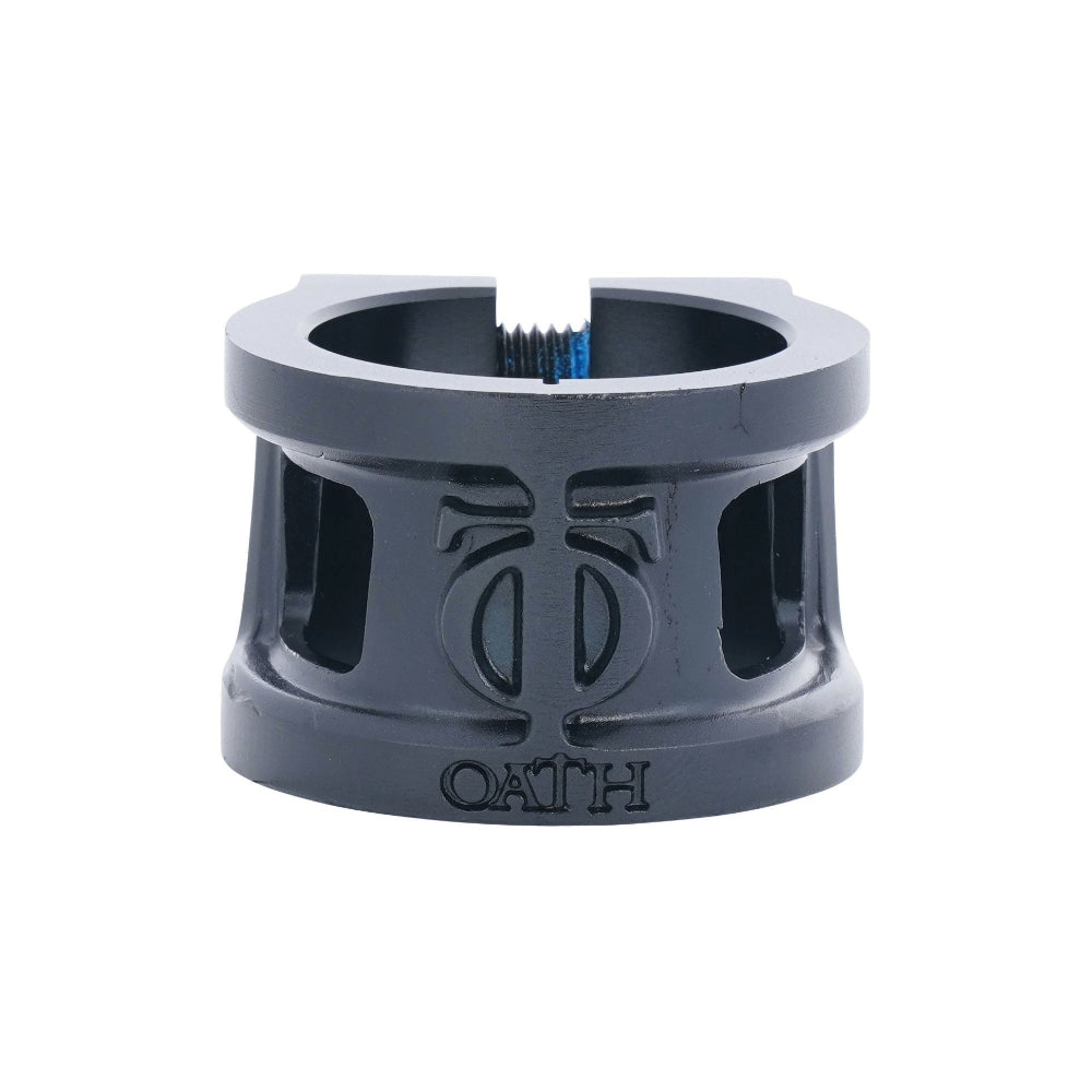 Oath Cage V2 Double - Scooter Clamp Anodize Satin Black Front