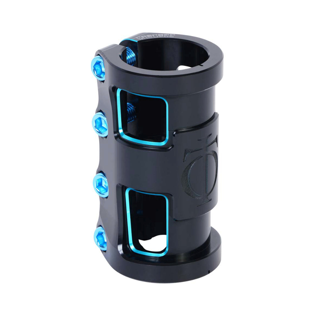 Oath Carcass SCS Light Scooter Clamp Black Blue Angle