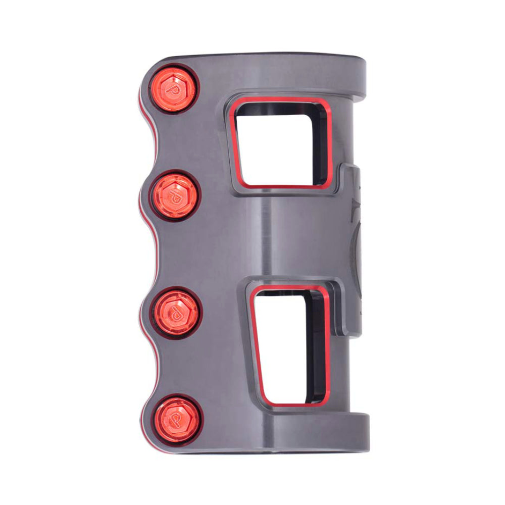 Oath Carcass SCS Light Scooter Clamp Titanium Red Side Cut Out