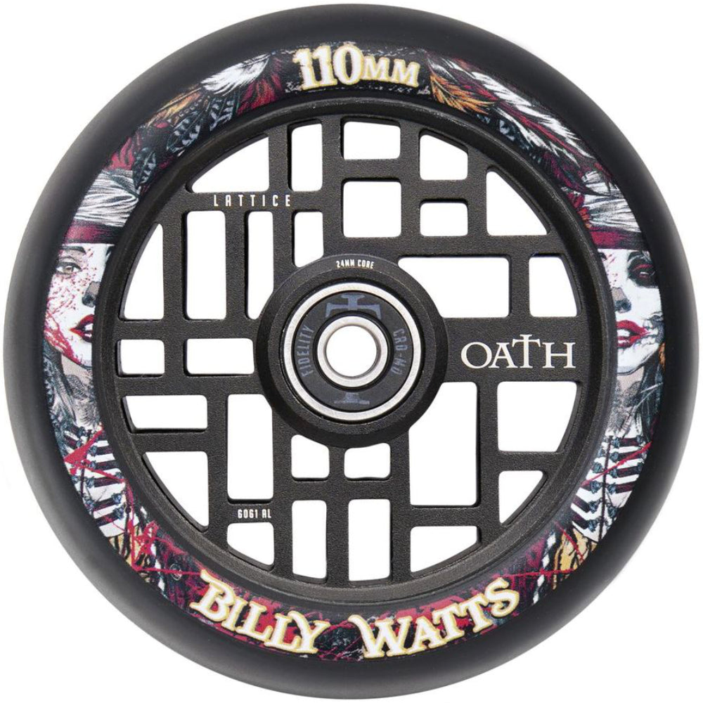 Oath Lattice Billy Watts Signature 110mm (PAIR) - Scooter Wheels Front
