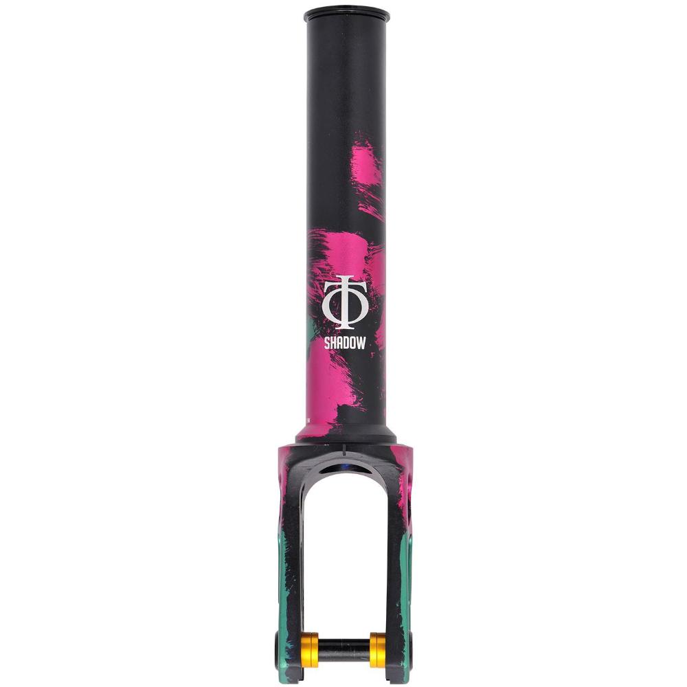 Oath Shadow HIC/SCS - Scooter Fork Green Pink Black  Front