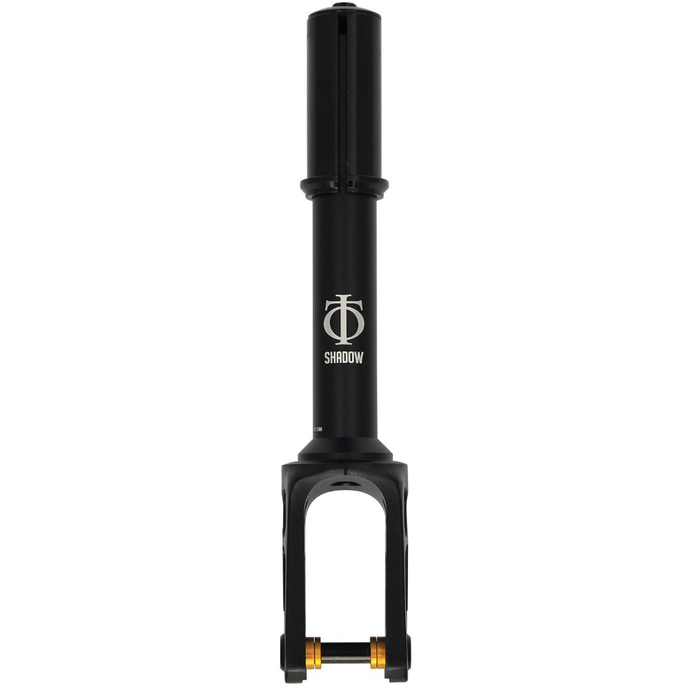 Oath Shadow IHC - Scooter Fork Anodize Satin Black Front