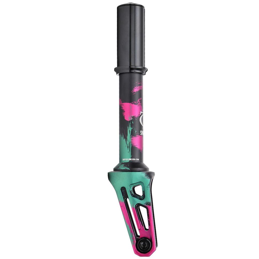 Oath Shadow IHC - Scooter Fork Green Pink Black Side