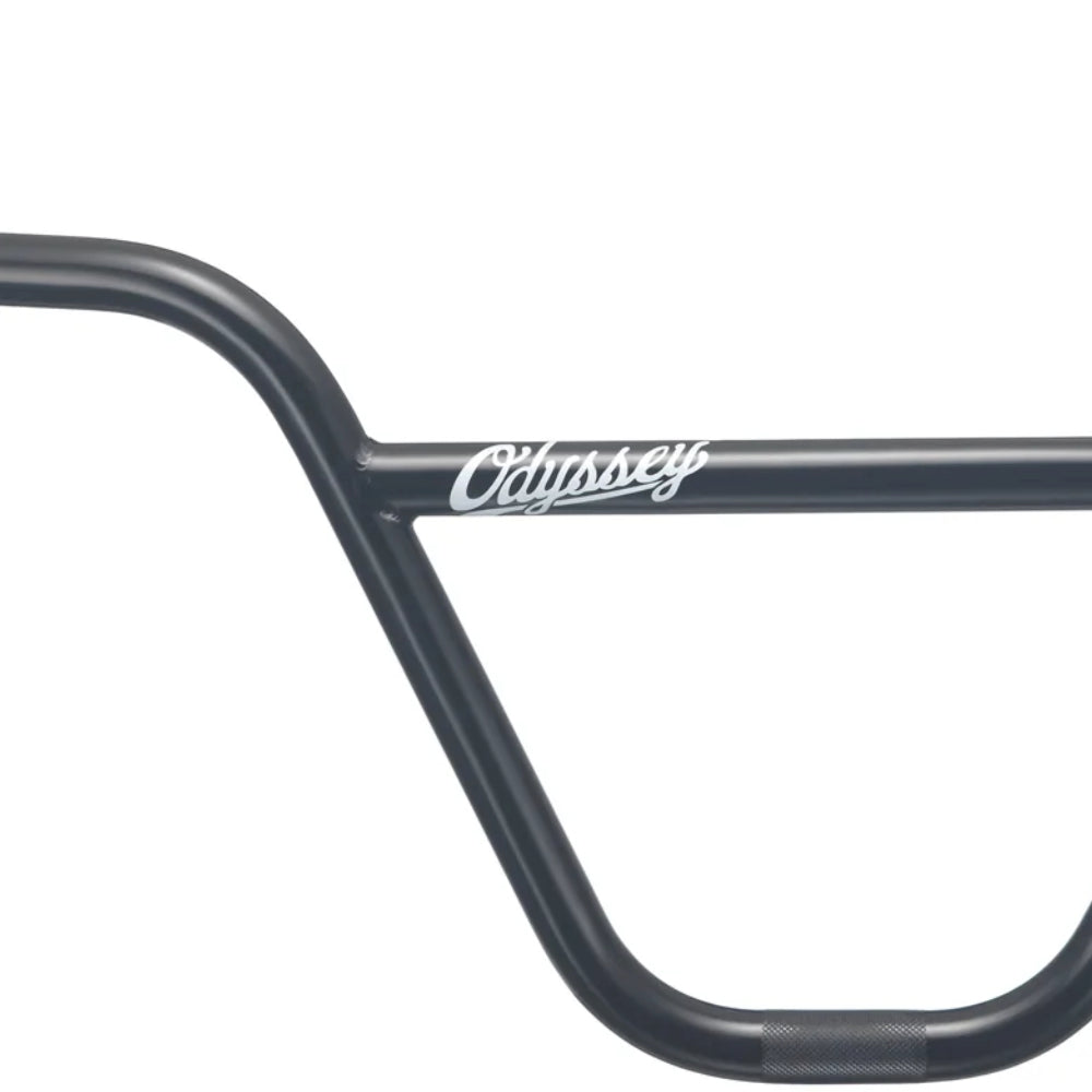 Odyssey Aaron Ross Boss V2 Black 9.25 BMX Bar Close Up Logo