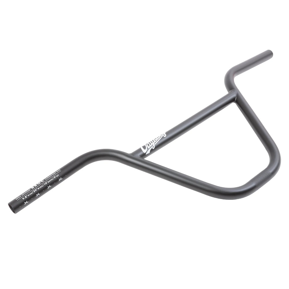 Odyssey Broc 9.8" Matte Black - BMX Bars Angle