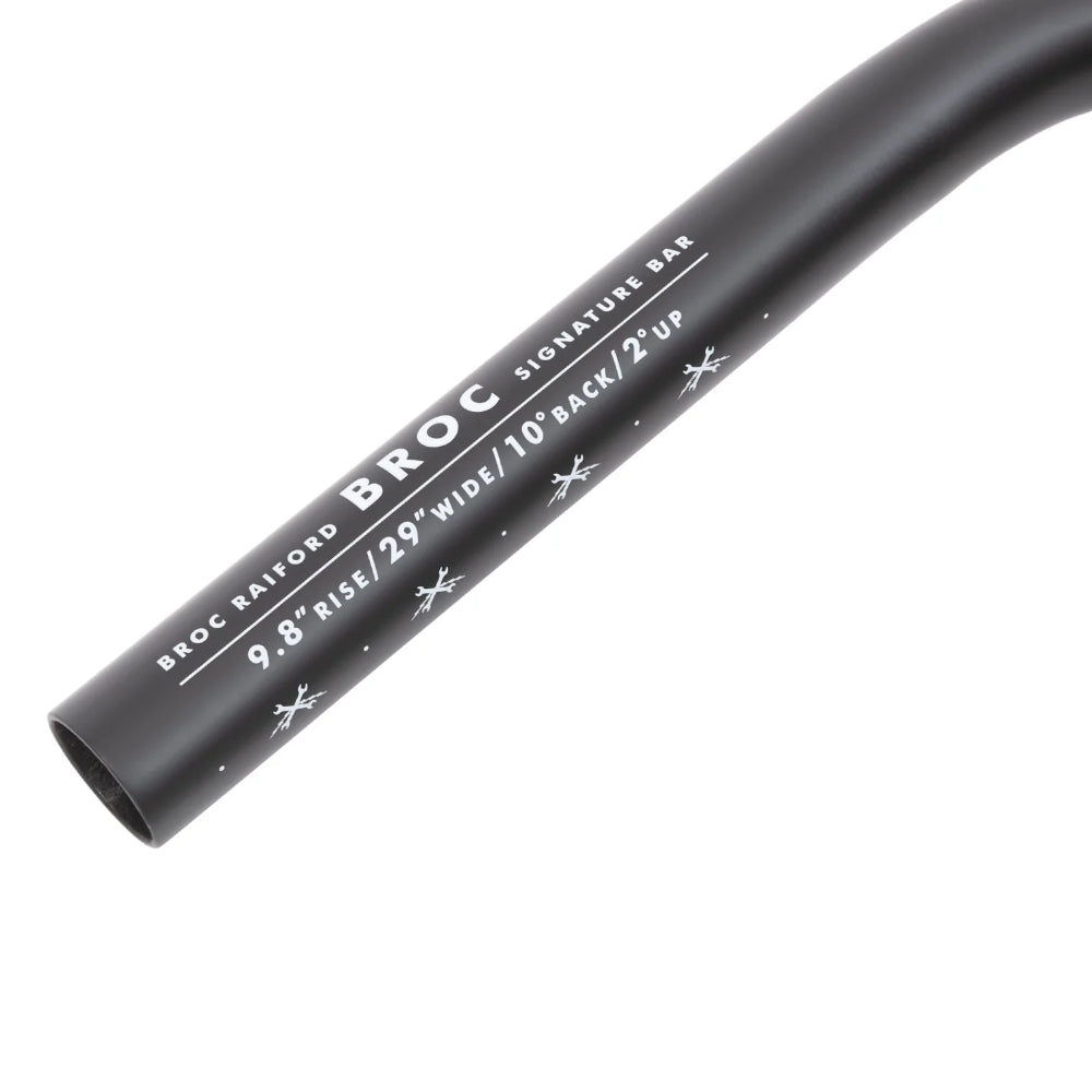 Odyssey Broc 9.8" Matte Black - BMX Bars Specs