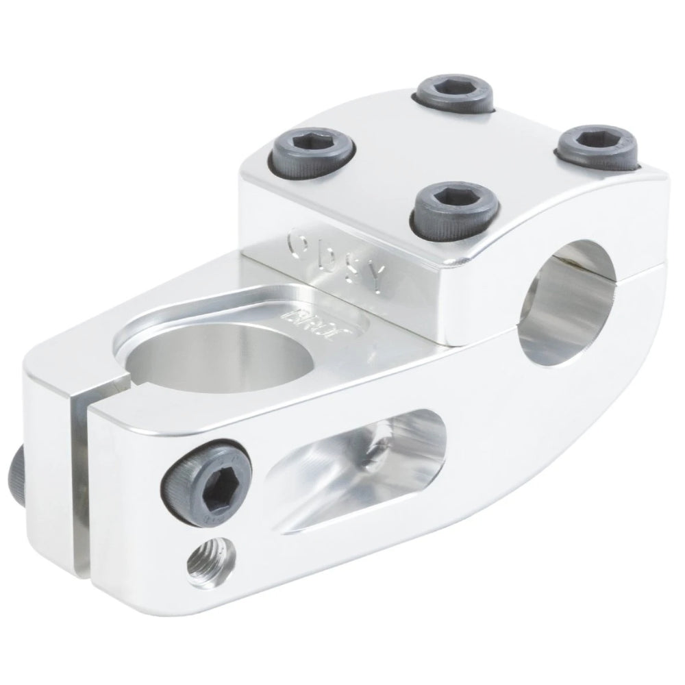Odyssey Broc V2 Top Load 50mm Silver BMX Stem Back Angle ODSY