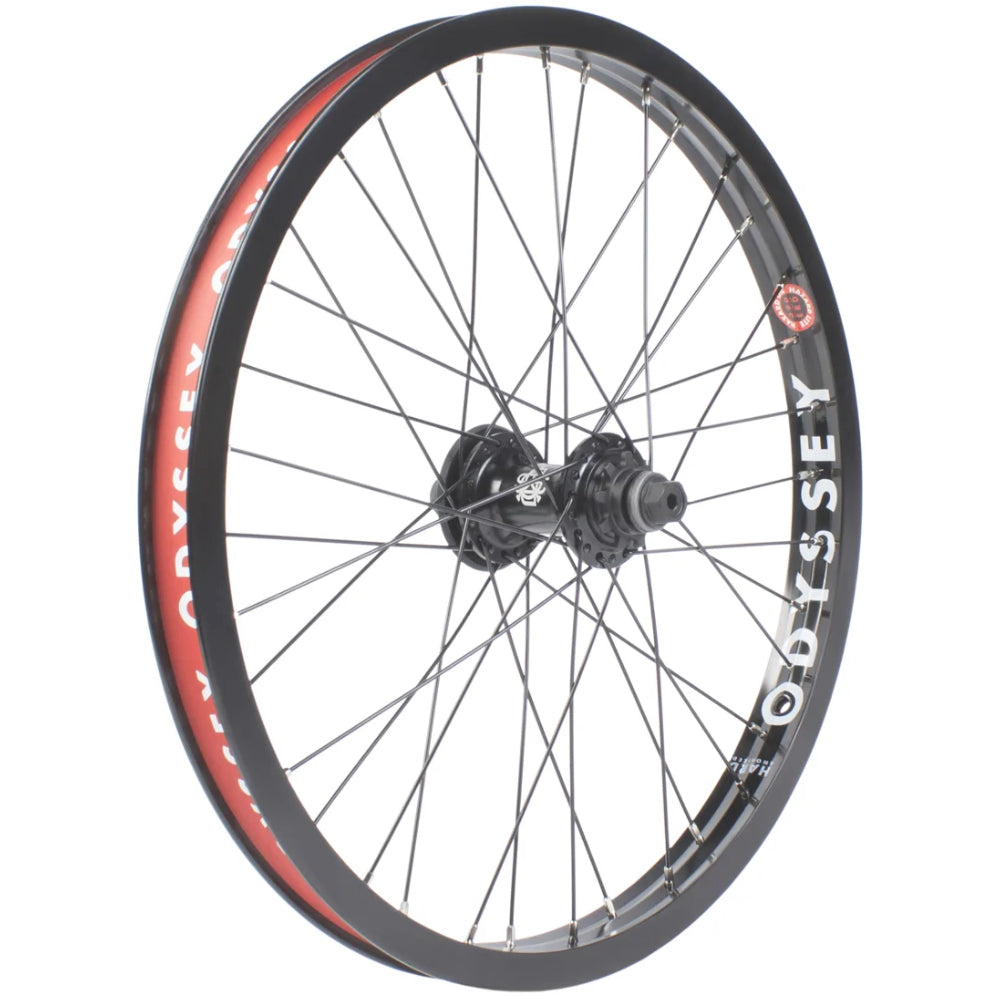 Odyssey Hazard Lite Rear Cassette Black BMX Wheel With Hubguard