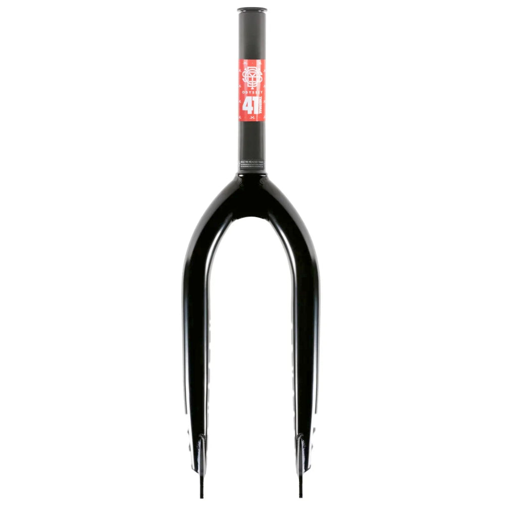 Odyssey R25 Black BMX Fork Front View