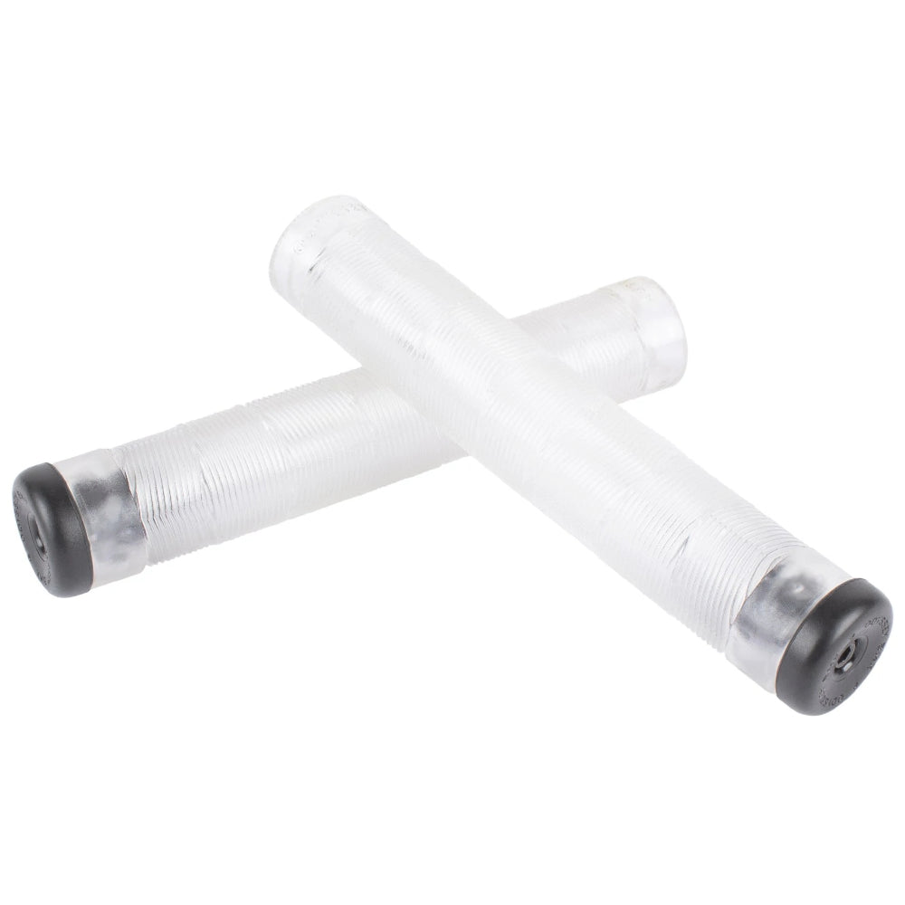Odyssey Travis - Grips Clear Crossed Pair