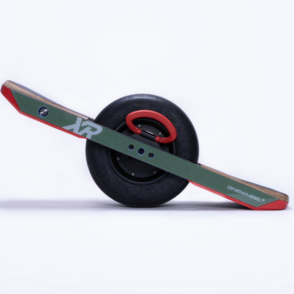 Onewheel Rail Guards For XR - Onewheel Accessories Dark Olive Installed