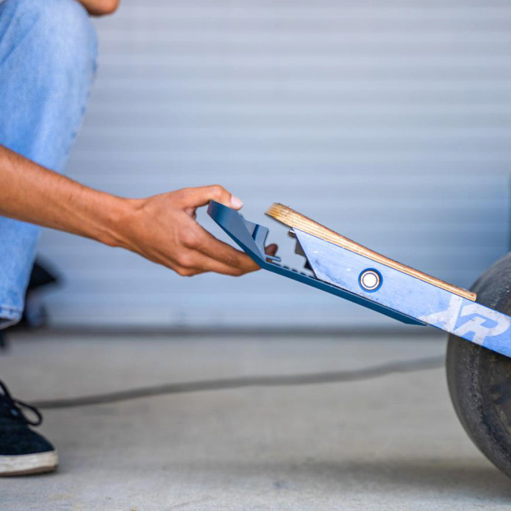 Onewheel+ XR Bumpers Navy Blue Installation
