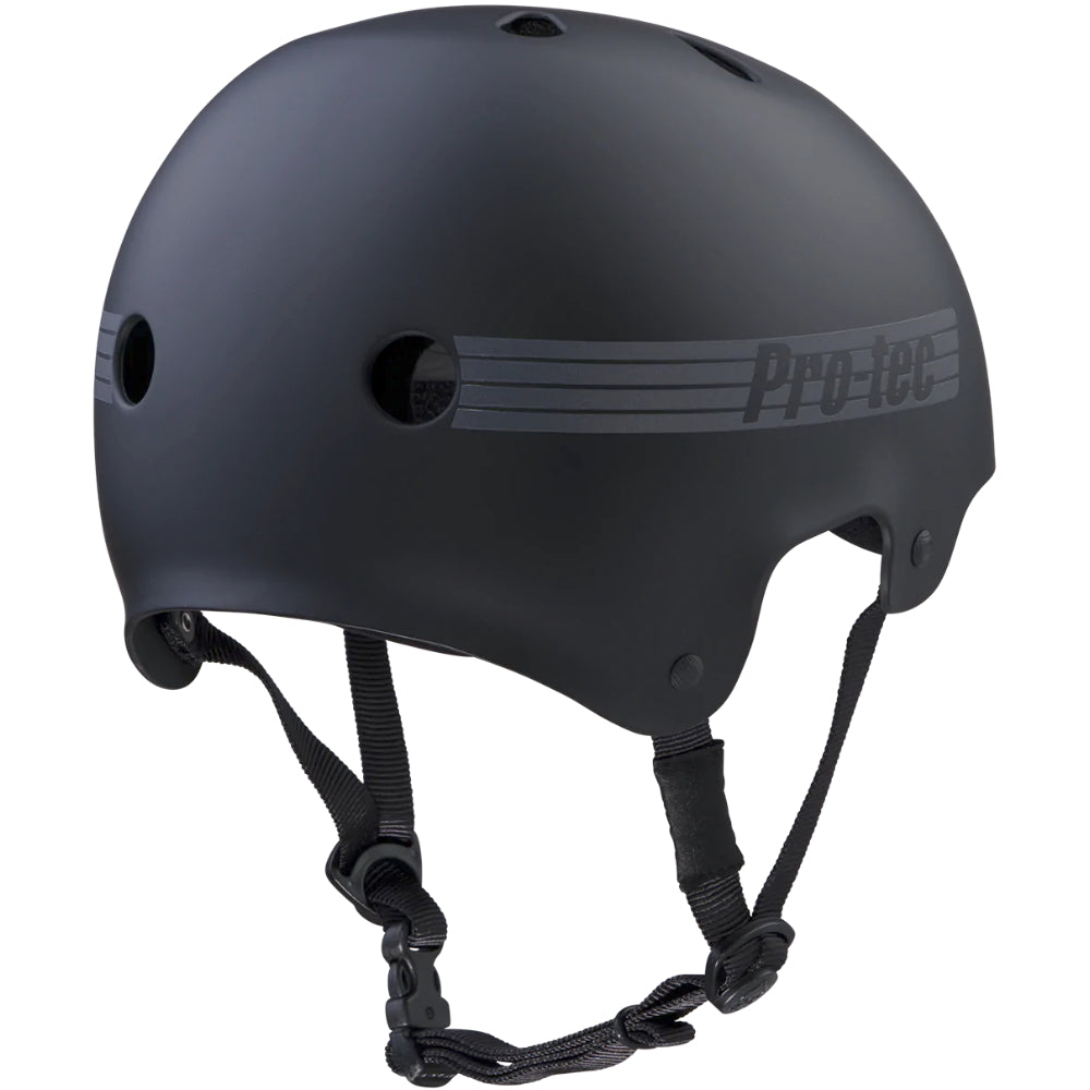 PRO-TEC Old School Matte Black - Helmet