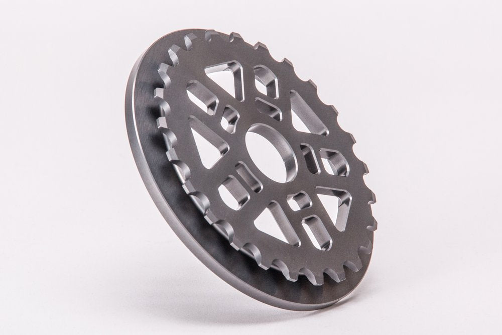 Merritt Begin Pantaguard - BMX Sprocket Chrome Inside View