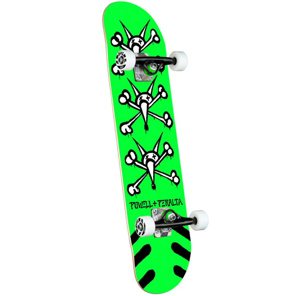Powell Peralta Vato Rats Green 7.0 - Skateboard Complete Angle